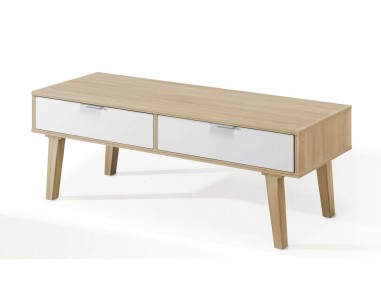 Coffee table Nordic Serie 2276 with 2 drawers