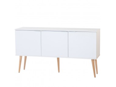 White sideboard Roncesvalles Serie 2489 with 3 doors